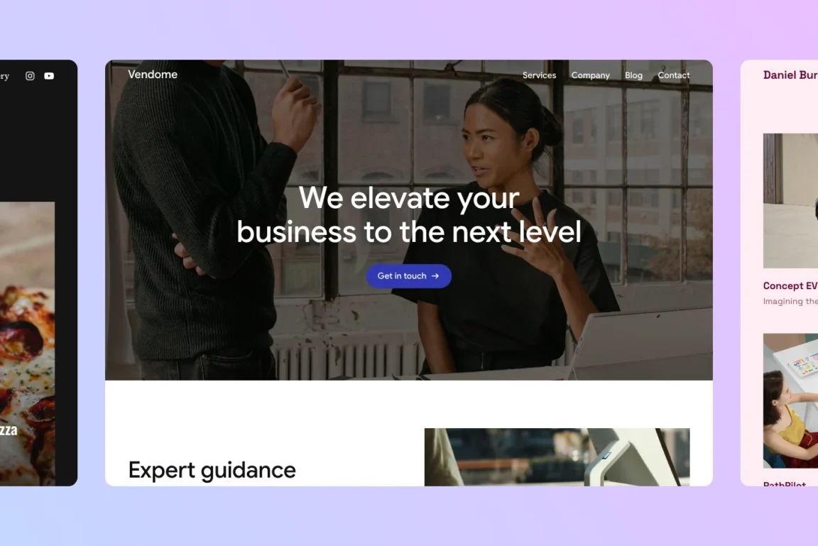 A selection of pre-designed WordPress starter sites that you can import with Twentig.